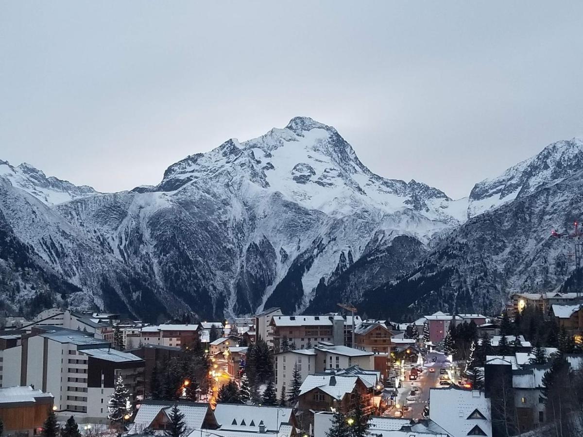 Magnifique Vue Centre Station Apartment Les Deux Alpes Bagian luar foto